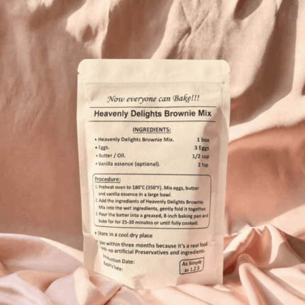Heavenly Delights Brownie Mix for rich, fudgy and delicious homemade brownies