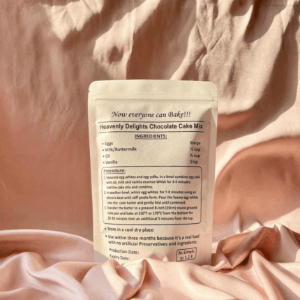Heavenly Delights Chocolate Cake Mix for soft, rich and delicious homemade cakes