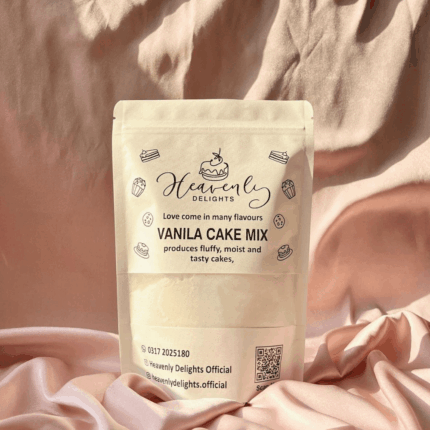 Heavenly Delights Vanilla Cake Mix for soft and delicious homemade cakes