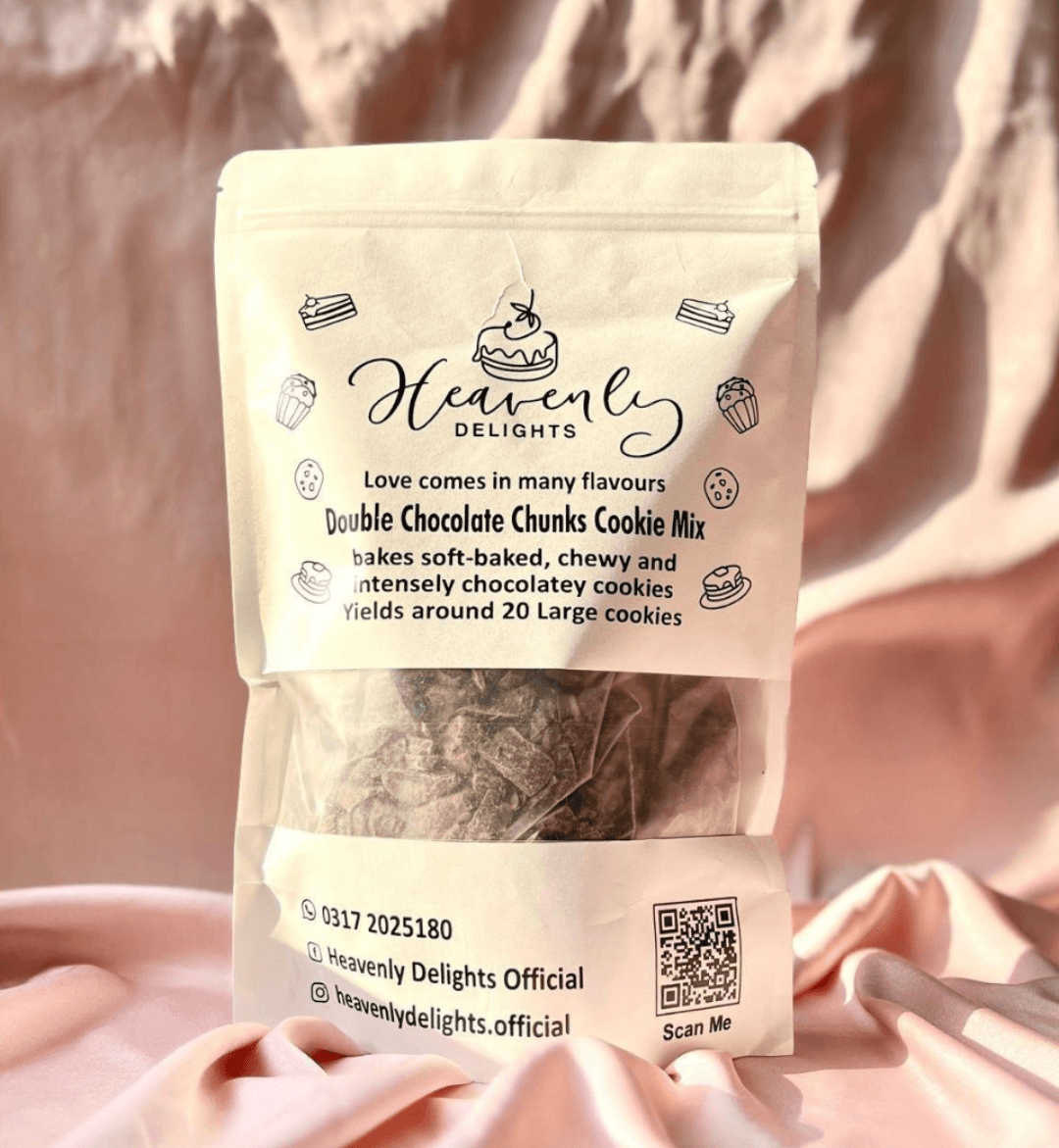 Heavenly Delights Double Chocolate Chunks Cookie Heavenly Delights Double Chocolate Chunks Cookie